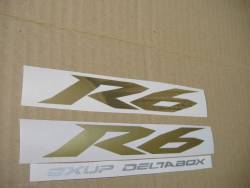 Yamaha YZF-R6 2009 13S black logo graphics