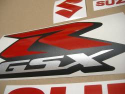 Suzuki GSX-R 750 srad signal light reflective red adhesives 