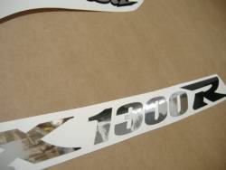 Suzuki Hayabusa 2004 GSX1300R chrome mirror stickers set