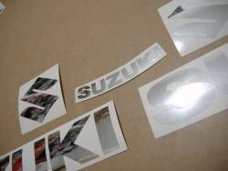 Suzuki Hayabusa 2006 custom chrome mirror logo emblems