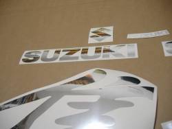 Suzuki Hayabusa 2002 custom chrome mirror silver adhesives 