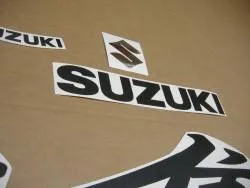 Satin black stickers for Suzuki hayabusa 1340 2nd gen