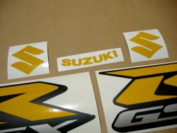 Suzuki Gixxer 600 signal light reflective yellow decals kit