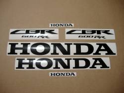 Honda CBR 600RR 2014 red reproduction stickers