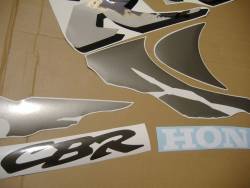 Honda 919RR 1998 Fireblade black stickers set