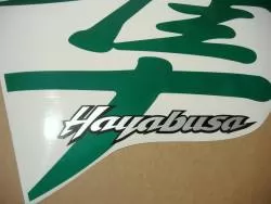 Suzuki Hayabusa k1 signal reflective green graphics kit