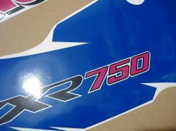 Kawasaki ZXR750R Ninja 1994 green/white/blue replacement graphics