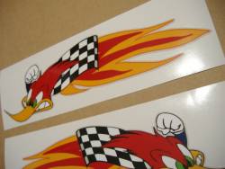 Honda RVT hayden edition woodpecker decals 