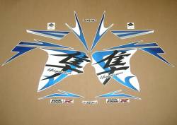 Suzuki Hayabusa 1340 K9 white stickers