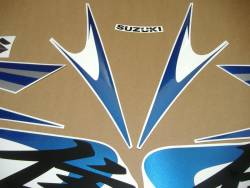 Suzuki Hayabusa GSX1300R 2009 white decal set