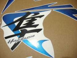 Suzuki Hayabusa 2009 white adhesives set