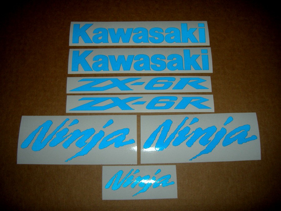 kawasaki ninja light blue