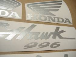 Honda Superhawk VTR 1000F 2002-2003 blue adhesives
