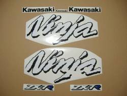 Kawasaki ZX-7R 2000 red replica decal set