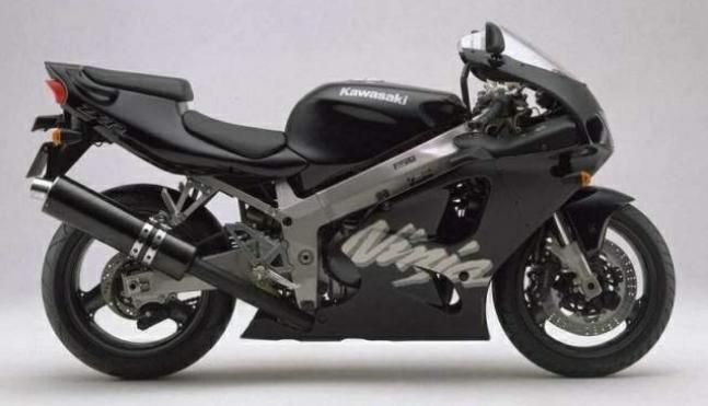 kanal digtere markør Kawasaki ZX7R Ninja 2000 decals set (logo kit) - black version -  Moto-Sticker.com