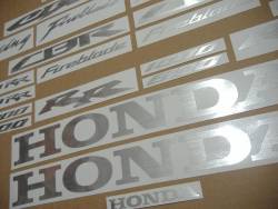 Honda CBR 600rr/1000rr customized brushed stickers