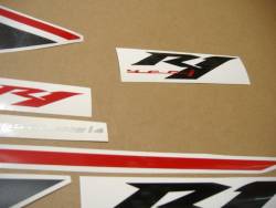 Yamaha YZF-R1 2014 white version sticker set