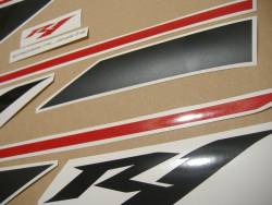 Yamaha R1 2014 white replica logo adhesives