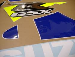 Suzuki 600 2001 blue complete sticker kit