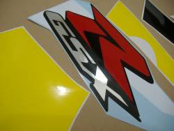 Suzuki GSXR 600 K2 yellow full decals kit