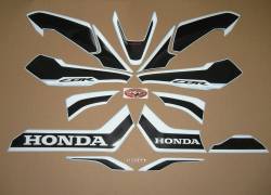 Honda CBR 1000RR 2017 sc77 red anniversary stickers set