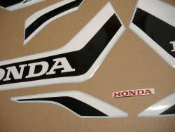 Honda Fireblade 2017 red anniversary replacement stickers