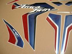 Honda Africa Twin CRF 2015 white replacement stickers set