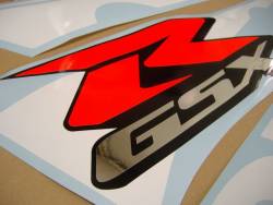 Suzuki GSX-R 600 2002 white decals kit 