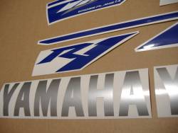 Yamaha R1 2013-2014 (RN22 14b) aftermarket black graphics set