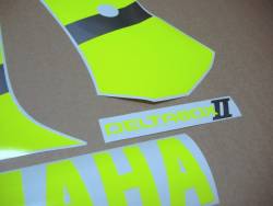 Neon fluorescent yellow/green stickers for Yamaha YZF-R6 01-02