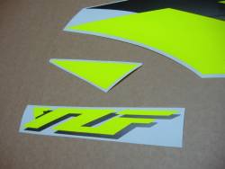 Neon fluorescent yellow/green decal set for Yamaha YZF-R6 01-02