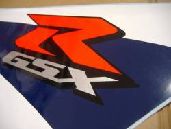 Suzuki GSXR 600 K4 white stickers