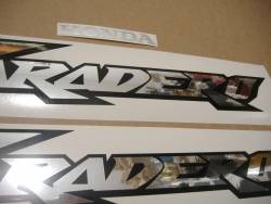 Honda Varadero XL 125V 2003 grey replacement graphics kit