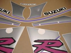 Suzuki GSXR 1100N 1992 black/grey version sticker kit