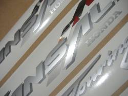 Honda Transalp XLV 2001 black replacement decal kit