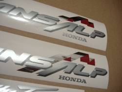 Honda Transalp XL 650V 2001 black replica stickers set