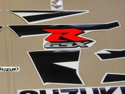 Suzuki GSX-R 600 2004 yellow decals kit 