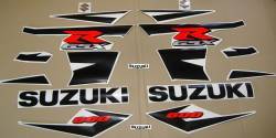 Suzuki GSXR 600 K4 yellow full decals kit