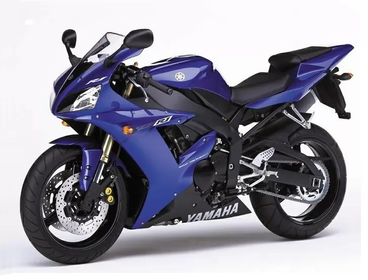 Yamaha R1 2002 (RN09/5PW) blue restoration stickers set