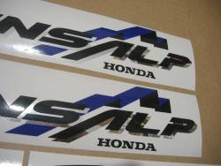 Honda Transalp XL650V 2002 silver/grey complete adhesives set
