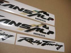 Honda Transalp XL650V 01-02 light green graphics kit