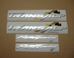 Honda Transalp XL 650 01-02 red replica decals set