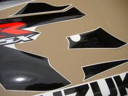 Suzuki GSXR 600 K5 silver stickers