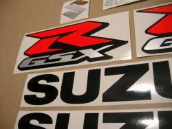 Suzuki GSXR 750 2017 L7 white/blue livery complete decals