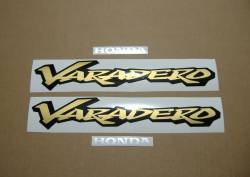 Honda Varadero XL125V 2001 blue restoration stickers