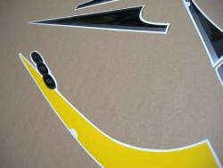 Suzuki Katana GSXF600 2003 yellow reproduction decals set