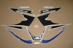 Suzuki Katana GSXF 600 blue 2002 complete stickers set