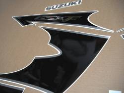 Suzuki Katana GSXF 600 blue 2002 complete graphics set