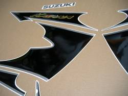 Suzuki Katana GSX600F 2002 (K2) blue replica decals set