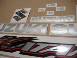 Suzuki Katana GSXF 750 2000 red version restoration decals